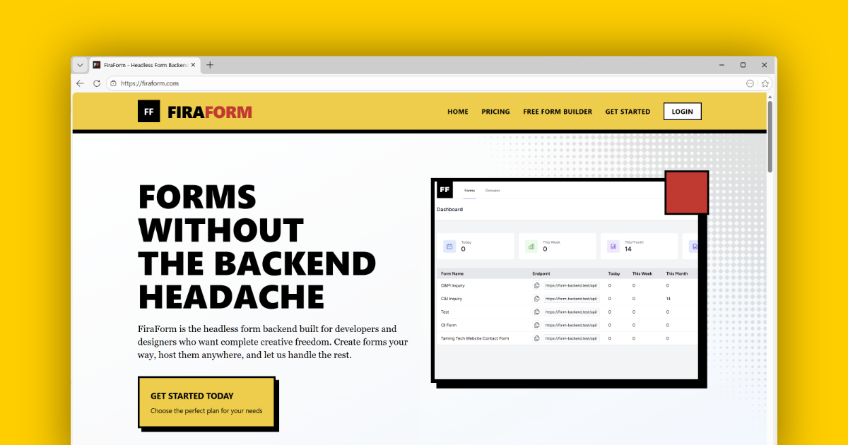 Introducing FiraForm
