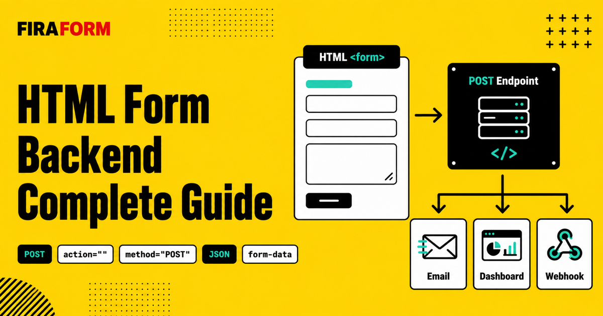 HTML Form Backend: A Complete Guide - FiraForm